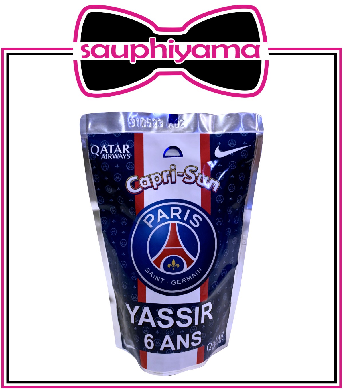 Capri-Sun PSG personnalisé sauphiyama