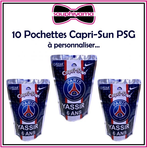 Capri-Sun PSG personnalisé sauphiyama