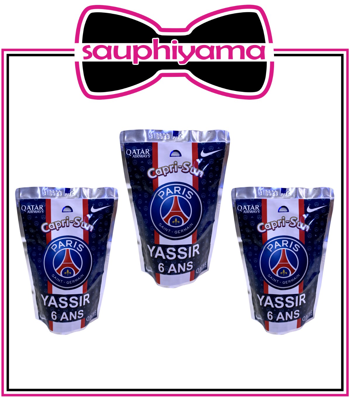 Capri-Sun PSG personnalisé sauphiyama