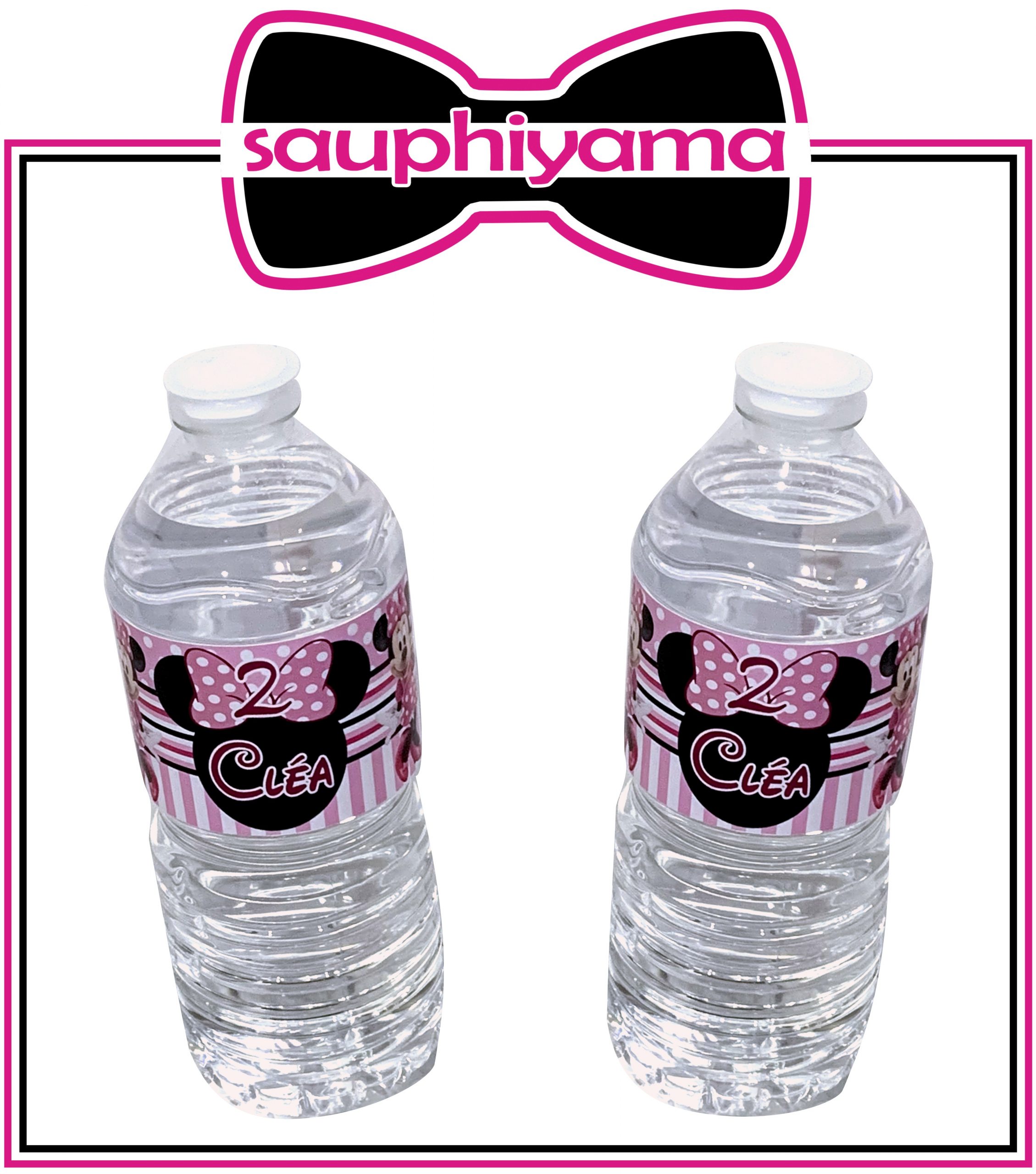 10 Contours de bouteilles Minnie à personnaliser – Image 3