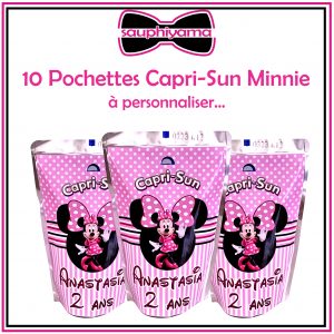 capri-sun minnie personnalisé sauphiyama
