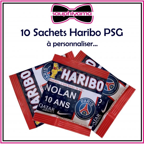 haribo psg personnalisé sauphiyama