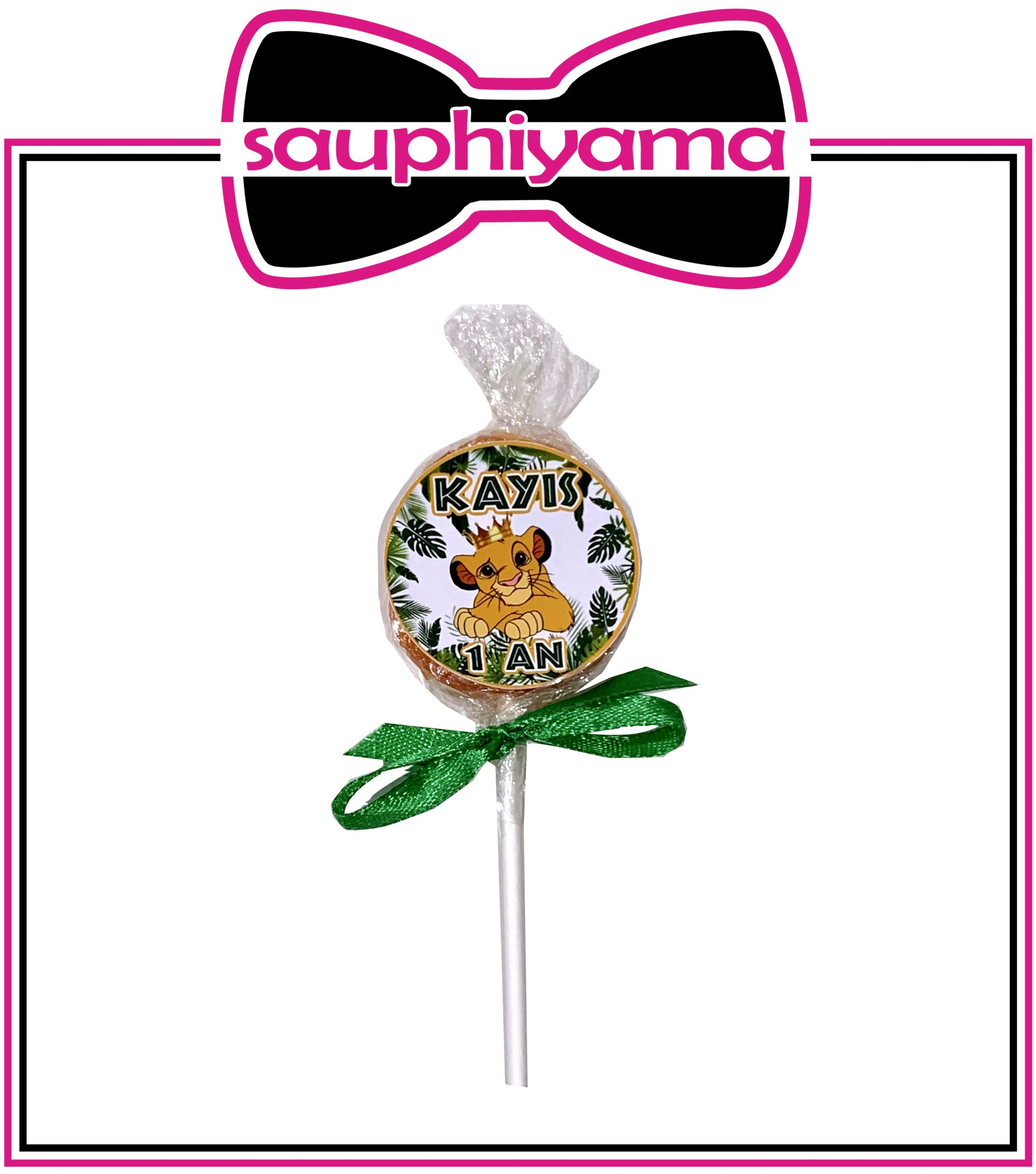 10 Sucettes artisanales le Roi Lion à personnaliser – Image 2