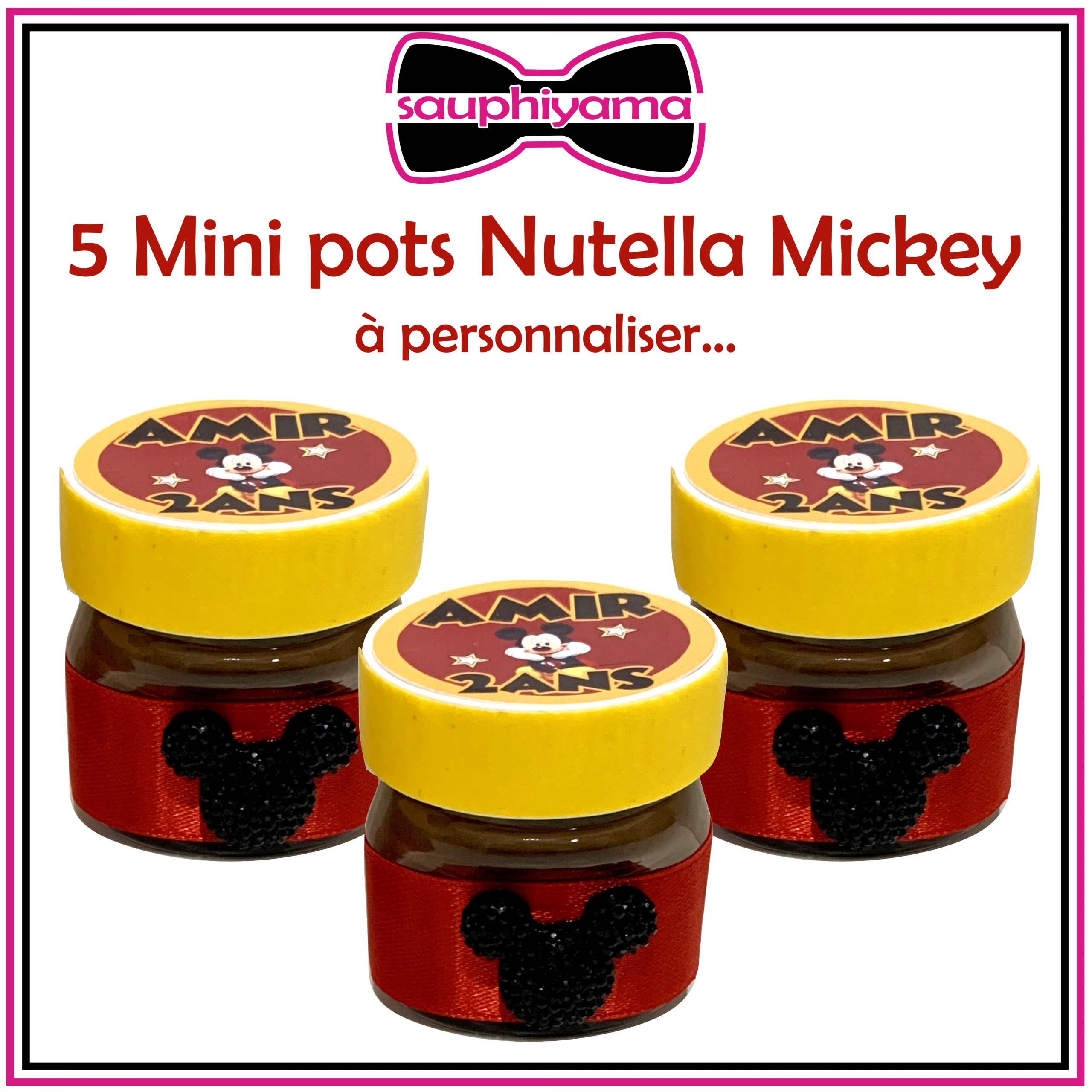 Mini pot de Nutella – cmcreation