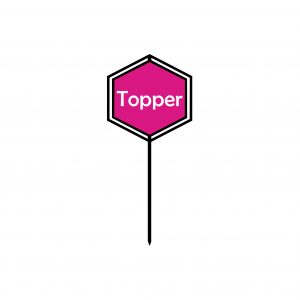 Toppers gâteaux