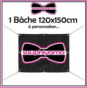 Bâche personnalisé murale PSG sauphiyama